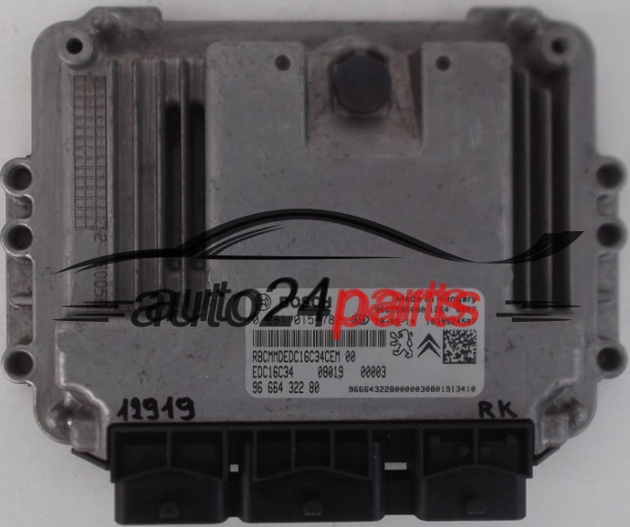 CITROEN PEUGEOT 1.4 HDI BOSCH 0 281 015 782, 0281015782, 96 664 322 80, 9666432280