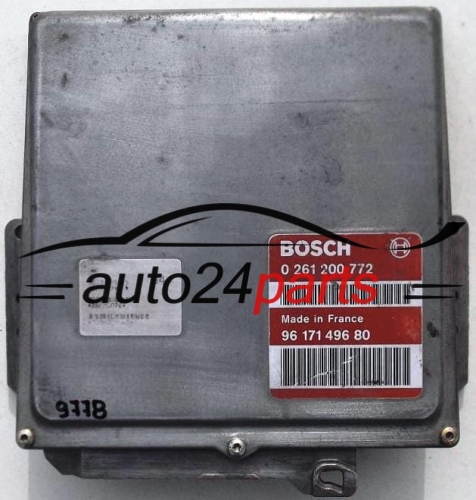 CITROEN PEUGEOT 106 1.4 BOSCH 0 261 200 772, 0261200772, 96 171 496 80, 9617149680