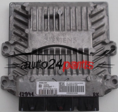 CITROEN PEUGEOT 2.0 HDI 5WS40264C-T, 5WS40264CT, SW9660781080, HW9655534080