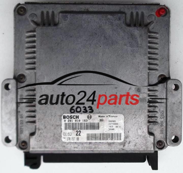 CITROEN PEUGEOT 2.0 HDI BOSCH 0 281 010 163, 0281010163, 96 370 897 80, 9637089780
