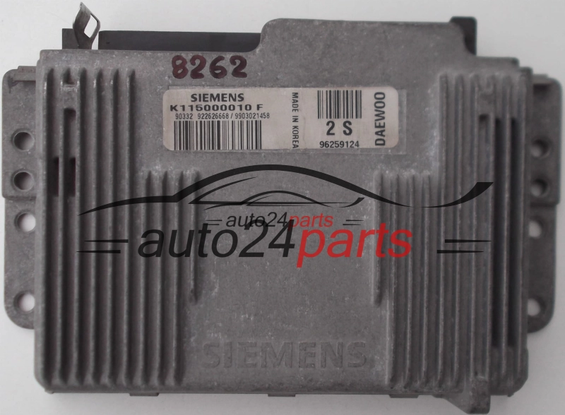 DAEWOO MATIZ 0.8, K115000010F, 96259124, 2S