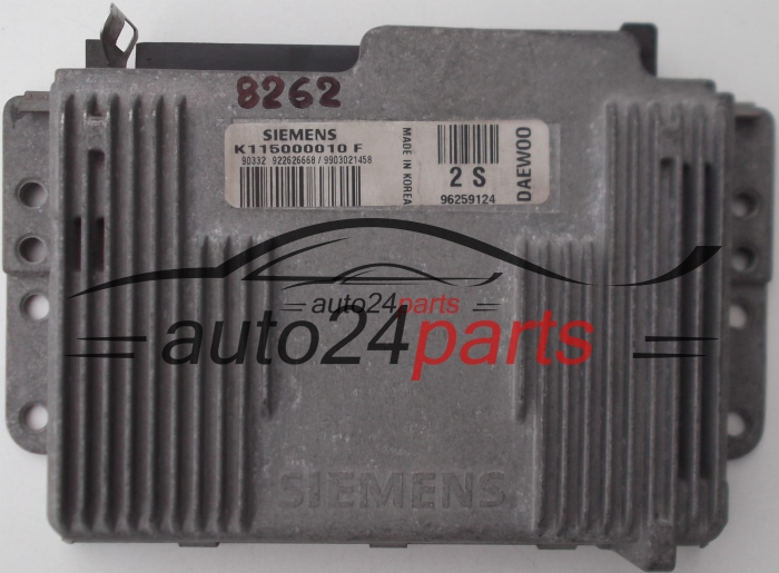 DAEWOO MATIZ 0.8, K115000010F, 96259124, 2S