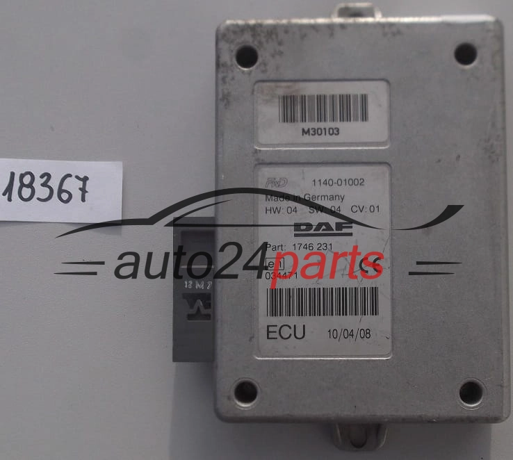 DAF XF105 1140-01002, 114001002, 1746231