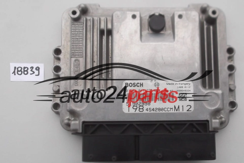 FIAT BRAVO 1.6 MJD BOSCH 0 281 017 779, 0281017779, 51902998
