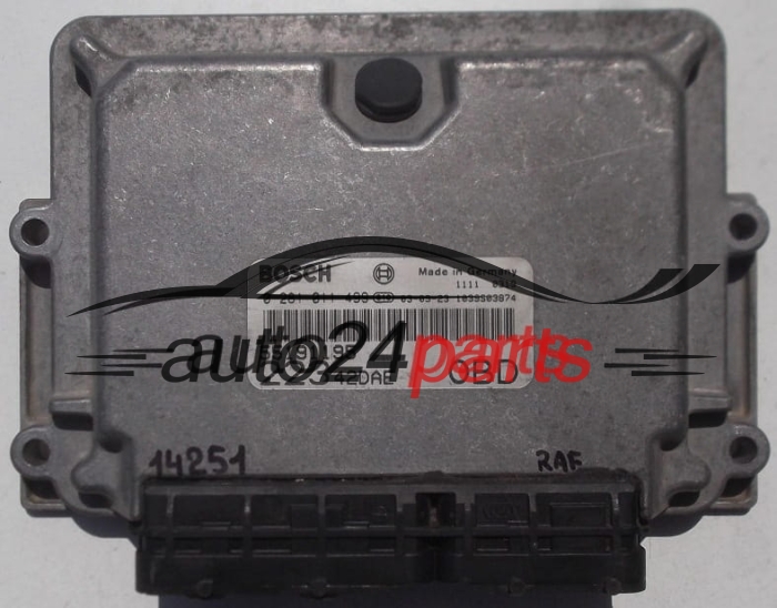 FIAT DOBLO BOSCH 0 281 011 499, 0281011499, 55191195, 22342DAE