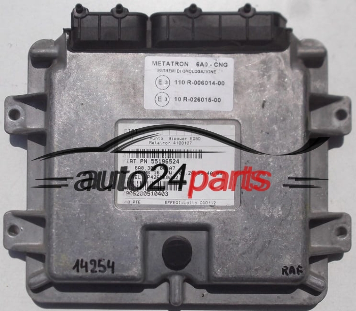 FIAT DOBLO PUNTO 55196524, 4100107, 6A0 3B0 00 A7, 6A03B000A7, METATRON 6A0 CNG, 6A0CNG