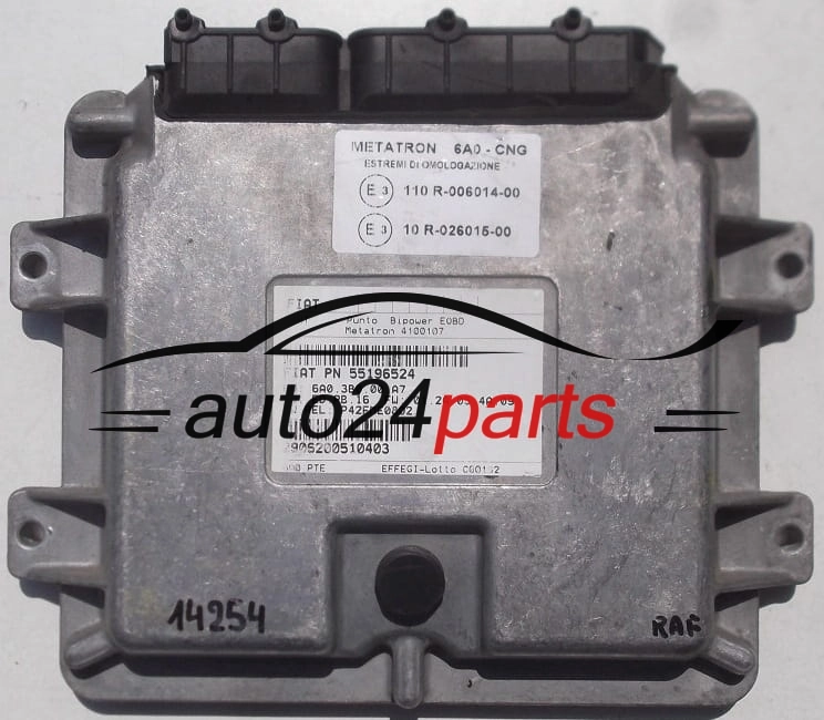 FIAT DOBLO PUNTO 55196524, 4100107, 6A0 3B0 00 A7, 6A03B000A7, METATRON 6A0 CNG, 6A0CNG