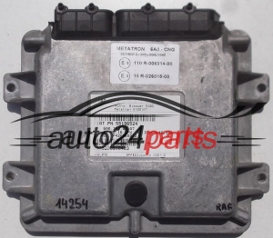 CENTRALINA DO MOTORE FIAT DOBLO PUNTO 55196524, 4100107, 6A0 3B0 00 A7, 6A03B000A7, METATRON 6A0 CNG, 6A0CNG