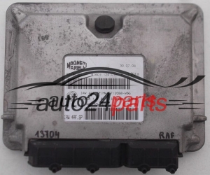CENTRALINA MOTORE FIAT PANDA 1.2, IAW 4AF.SP, IAW4AFSP, 61601.124.01, 6160112401, 55196261, 61601.124.00, 6160112400, 55190098