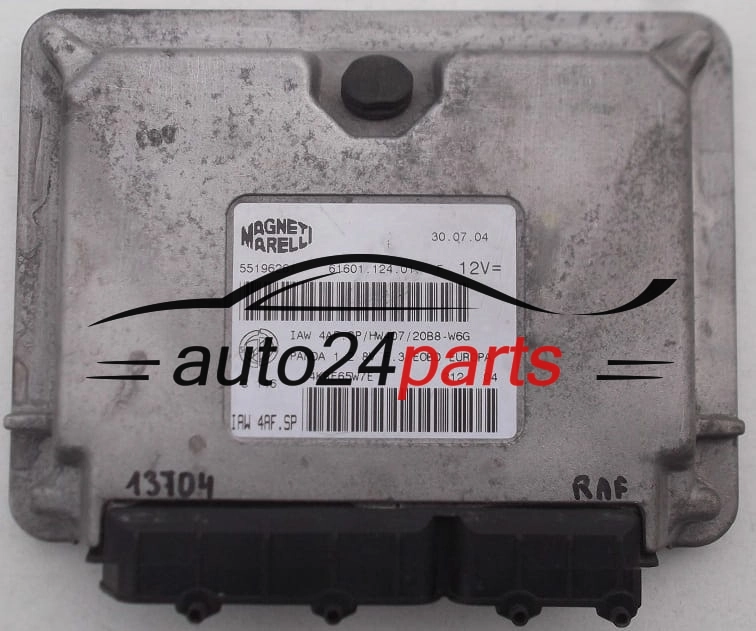 FIAT PANDA 1.2, IAW 4AF.SP, IAW4AFSP, 61601.124.01, 6160112401, 55196261, 61601.124.00, 6160112400, 55190098