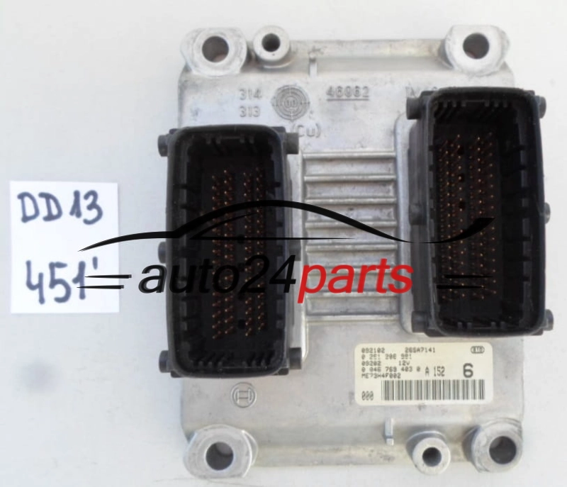 FIAT PUNTO 1.2 BOSCH 0261206981, 0 261 206 981, 00467694030, 46769403, 0 0406 769 403 0, ME73H4F002