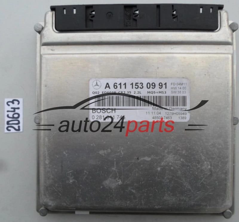 0281011745 A6111530991 6111530991 CR2.35