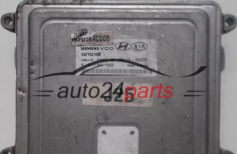 HYUNDAI SONATA 2.4 SIEMENS 5WY5210B SIM2K-140 39110-25070, 3911025070