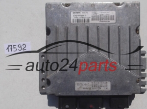 KOMPUTER STEROWNIK SILNIKA CITROEN C5 2.0 HDI SIEMENS 5WS40023F-T, 5WS40023FT, SW 9647166880, HW 9644302380 - 