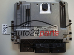 KOMPUTER STEROWNIK SILNIKA CITROEN PEUGEOT 1.6 HDI BOSCH 0 281 015 847, 0281015847, 96 742 451 80, 9674245180, 9666729580, EDC17C10 - 6275