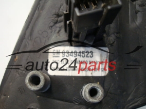 LUSTERKO PRAWE ELEKTRYCZNE OPEL MERIVA A 5 PINOW ANGLIK