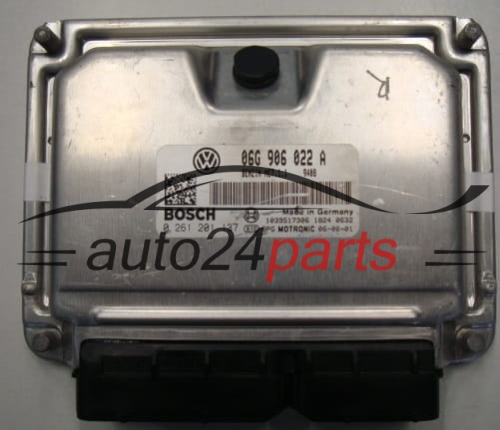 VW VOLKSWAGEN CADDY TOURAN 2.0 06G906022A, 06G 906 022 A, BOSCH 0 261 201 137, 0261201137, BENZIN ME7.1.1 9567 1039S17984