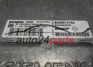 Calculateur Moteur RENAULT S120201604C 8200473764 SIM32