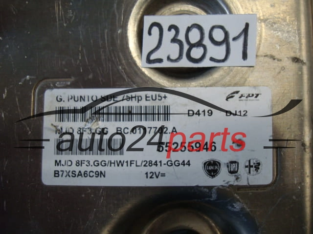 Sterownik silnika Fiat Lancia 1.3 JTDM 55255946 – zdjęcie 2