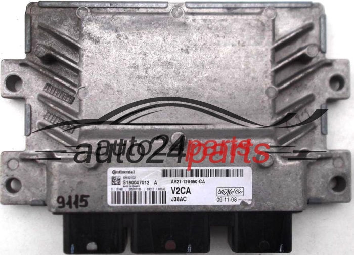 FORD FIESTA 1.25, S180047012 A, S180047012A, AV21-12A650-CA, AV2112A650CA, V2CA J38AC