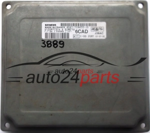 CENTRALINA DO MOTORE FORD FIESTA 1.3 SIEMENS SIM210 6CAD S120977314 D 6S61-12A650-JD, 6S6112A650JD