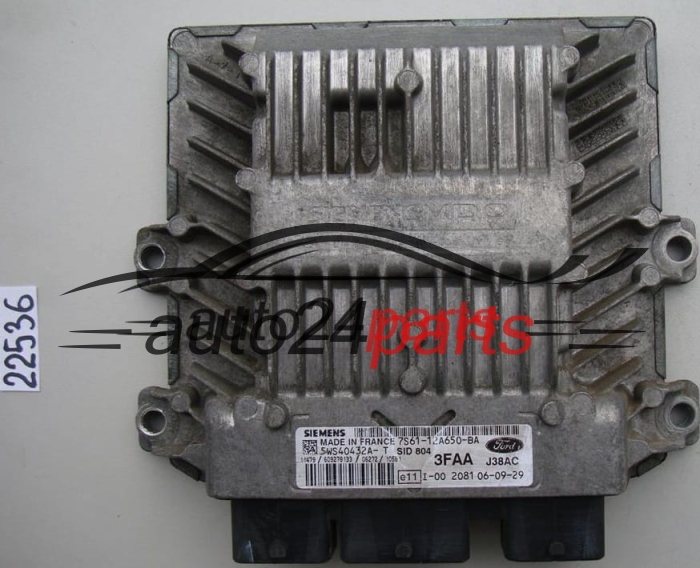 FORD FIESTA 1.4 TDCI 7S61-12A650-BA, 7S6112A650BA, 5WS4032A-T