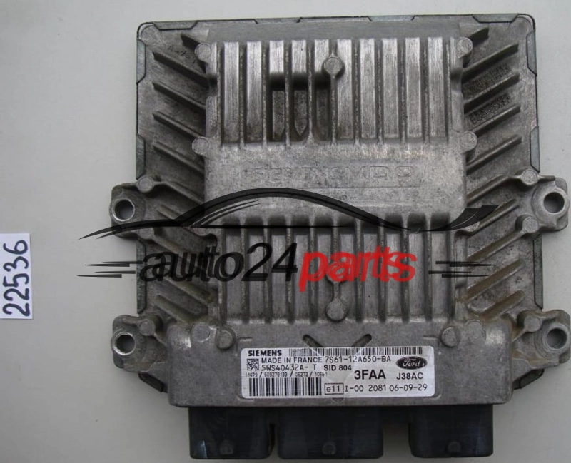 FORD FIESTA 1.4 TDCI 7S61-12A650-BA, 7S6112A650BA, 5WS4032A-T