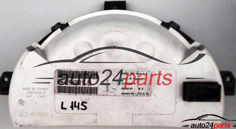Quadro Strumenti Cruscotto Contachilometri CITROEN C3 1.4 HDI 216692400, NS03631941, P9645994280 