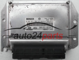 KOMPUTER STEROWNIK SILNIKA HYUNDAI KIA CARENS 2.0CRDI, BOSCH 0 281 011 024, 0281011024, 39121-27312, 3912127312 - 9419, 13559