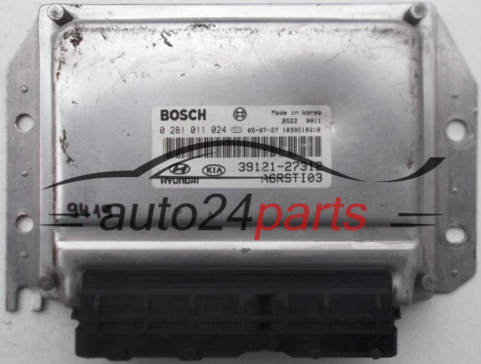 ECU Engine Controller HYUNDAI KIA CARENS 2.0CRDI BOSCH 0281011024 39121-27312 3912127312