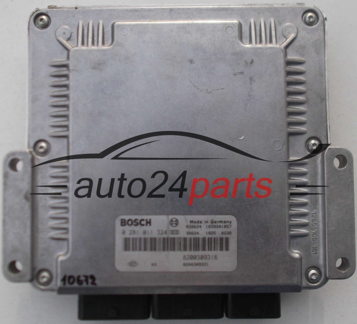 CENTRALINA MOTORE RENAULT LAGUNA 1.9 DCI BOSCH 0281011324