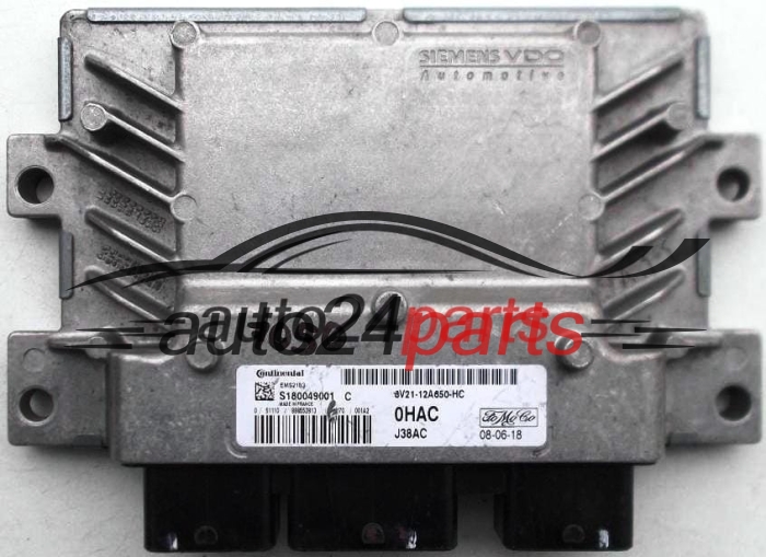 FORD FIESTA 1.6 6V21-12A650-HC, 6V2112A650HC, 12A650HC, S180049001 C, 0HAC, J38AC