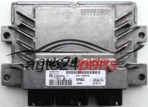 CENTRALINA DO MOTORE FORD FIESTA 1.6 6V21-12A650-HC, 6V2112A650HC, 12A650HC, S180049001 C, 0HAC, J38AC