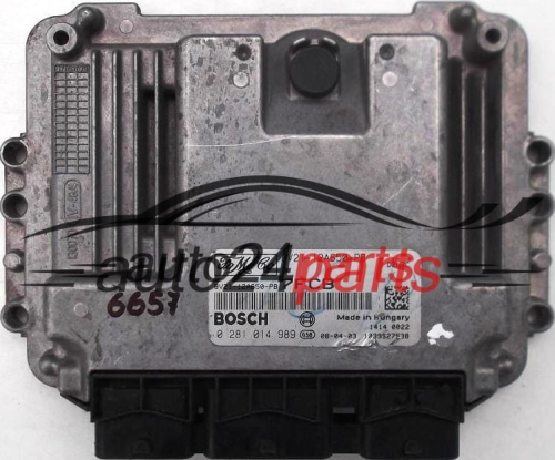 FORD FIESTA 1.6 TDCI BOSCH 0 281 014 989, 0281014989, 8V2112A650PB, 8V21-12A650 - PB