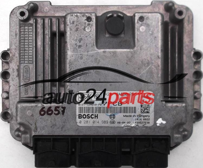 FORD FIESTA 1.6 TDCI BOSCH 0 281 014 989, 0281014989, 8V2112A650PB, 8V21-12A650 - PB