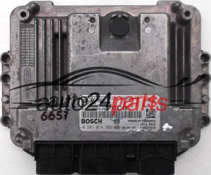 ECU CENTRALITA DE MOTOR FORD FIESTA 1.6 TDCI BOSCH 0 281 014 989, 0281014989, 8V2112A650PB, 8V21-12A650 - PB