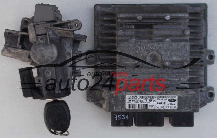 FORD FIESTA FUSION 1.4 TDCI  2N1A12A650AG, 12A650AG,5WS40031G-T, 4AGF, J38AC