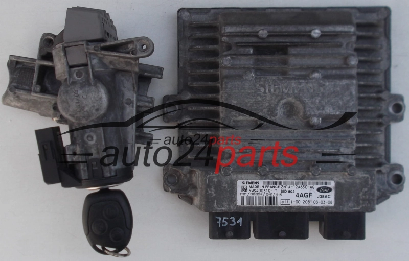 FORD FIESTA FUSION 1.4 TDCI  2N1A12A650AG, 12A650AG,5WS40031G-T, 4AGF, J38AC