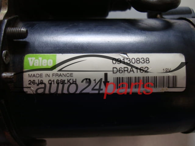 STARTER MOTOR OPEL ASTRA CORSA VECTRA VALEO D6RA162, 09130838
