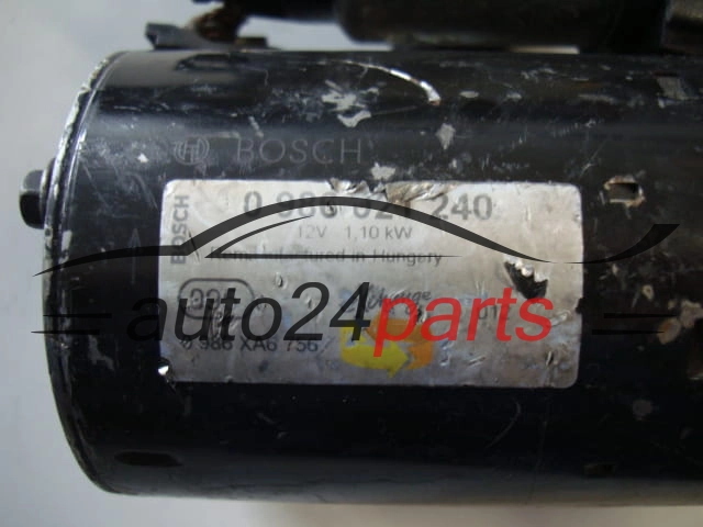 Rozrusznik Opel Fiat Suzuki 1.3 CDTI Bosch 0986021240 – zdjęcie 2