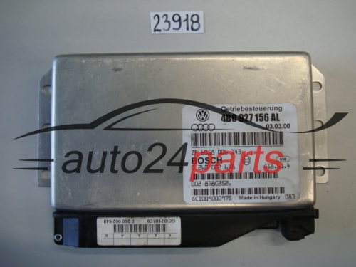 STEROWNIK SKRZYNI AUTOMATYCZNEJ AUDI 4B0 927 156 AL, 4B0927156AL, 0 260 002 648, 0260002648
