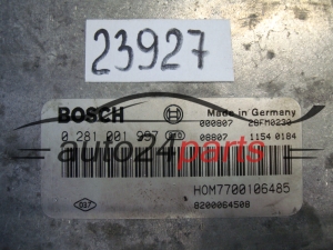 Sterownik silnika Renault Laguna 1.9 DCI 0281001997 HOM7700106485 8659 – zdjęcie 2