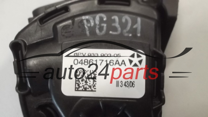 Potencjometr pedału gazu Chrysler 300 300C 04861716AA 6PV93390305 – zdjęcie 2