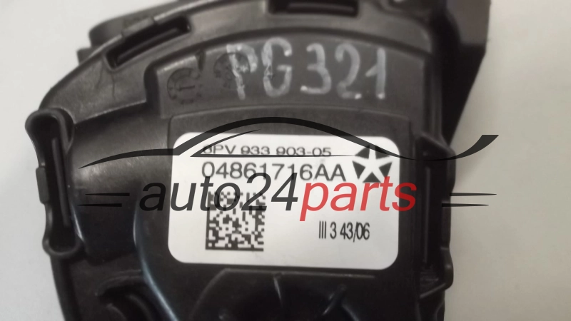Potencjometr pedału gazu Chrysler 300 300C 04861716AA 6PV93390305 – zdjęcie 2