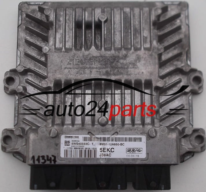FORD FOCUS C-MAX 2.0 TDCI 8M51-12A650-BC, 8M5112A650BC, 5WS4033C-T, 5EKC