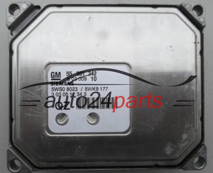 OPEL VECTRA SIGNUM 2.2 DIRECT Z22YH SIEMENS 5WK9 177, 5WK9177, 5WS0 8023, 5WS08023, GM 55 351 342 QZ, 55351342QZ, 55351342