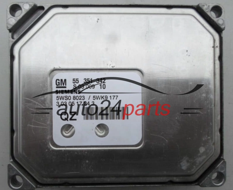 OPEL VECTRA SIGNUM 2.2 DIRECT Z22YH SIEMENS 5WK9 177, 5WK9177, 5WS0 8023, 5WS08023, GM 55 351 342 QZ, 55351342QZ, 55351342