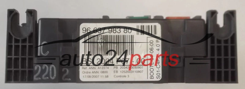 CITROEN PEUGEOT 96 637 983 80, 9663798380