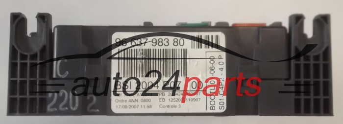 CITROEN PEUGEOT 96 637 983 80, 9663798380