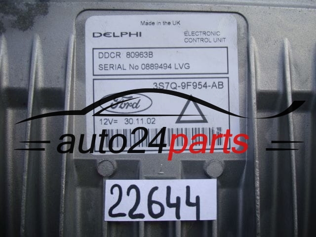 FORD MONDEO 2.0 TDCI  3S7Q9F954AB, DDCR 80963B, DDCR80963B